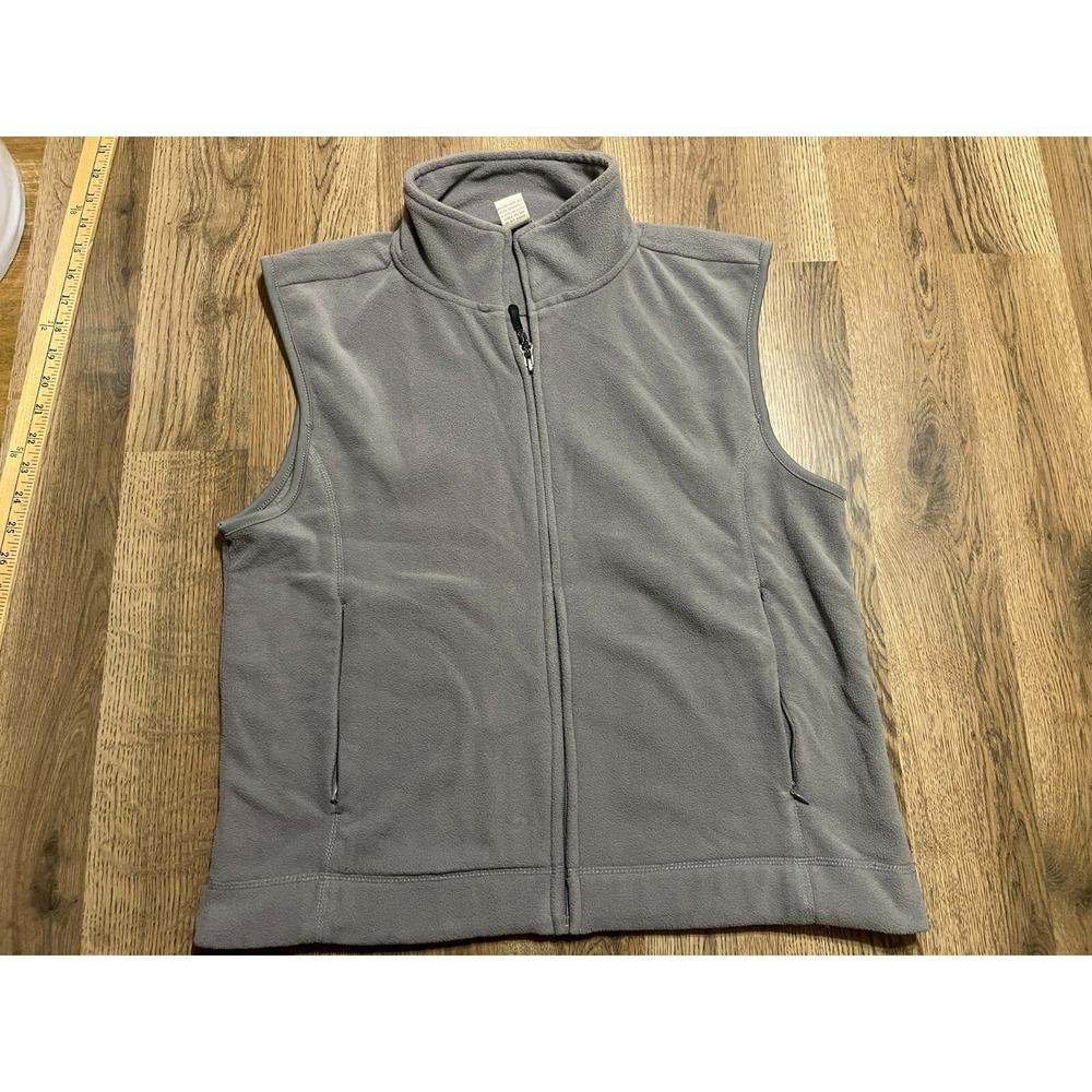 10,000 ft Above Sea Level Sweater, Men's Size Large, Gray, Full Zip, Vest